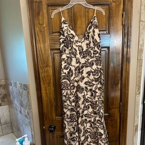 Soiéblu gold sequin dress